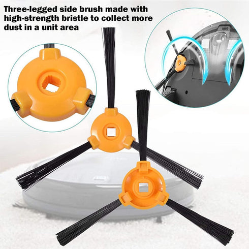 Replacement Parts for Yeedi K600 K700, Ecovacs Deebot N79 N79s DN622, Robotic Vacuum Cleaner Accessories Kit