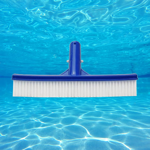 Altatac 10" Swimming Professional Pool Brush Heavy Duty Floor & Wall Cleaner for Pools, Spas, Hot Springs, Aquariums