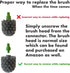 Cactus Toilet Plunger and Brush Set for Bathroom Cleaning, 1 Set