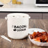 Microwave Bacon Cooker with Lid and Bonus Tongs - SOLIGT Ceramic Splatter-Proof Design Easy Faster Bacon Maker for