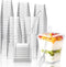 FIFWVGP 100 Pack 5 oz Plastic Dessert Cups With Lids and Spoons, Yogurt