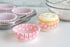 Fox Run Gingham Bunny Paper Muffin and Cupcake Liners, Set of 50 Standard Size Wrappers