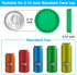6 Pack Silicone Soda Can Cover Lids, Reusable Soda Can Lids Beer Can Covers Pop Can Covers, BPA Free Silicone Can