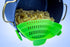 Adjustable Snap On Strainer for Pots, Pans, & Bowls - Food Grade Silicone and Heat Resistant Clip Colander Straining Pasta, Fruits, Vegetables, Lime Green, Small, Compact (SNP-STN) by Generic
