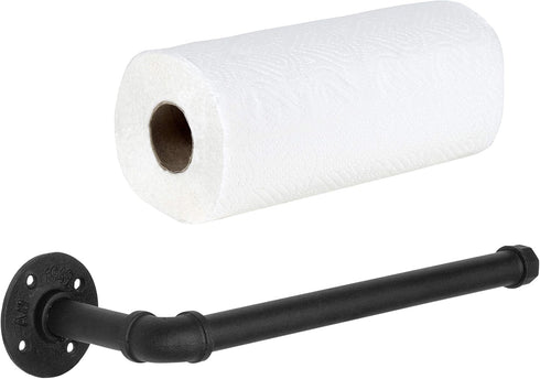 MyGift Paper Towel Holder Under Cabinet Paper Towel Holder Wall Mount, Industrial