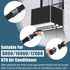 U Shaped Air Conditioner Cover for Midea, Waterproof and Windproof Cover for 8000/10000/12000 BTU Units