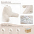 Blissful Diary Reading Pillow, Backrest Pillow with Shredded Memory Foam for Adult & Children, Designed for Bed