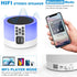 AFEXOA Dimmable 48 10 11 12 13 14 15 Night Light Bluetooth Speaker Alarm Clock, Sound Machine with White Noise, Touch