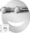 Yoshiky Stainless Steel Smiley Face Dish Sponge Holder, Silver Sink Caddy Organizer Storage