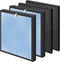 HSP001 True HEPA Filter Replacements, Compatible with HATHASPACE Air Purifier, 2 Pack