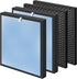 HSP001 True HEPA Filter Replacements, Compatible with HATHASPACE Air Purifier, 2 Pack