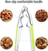 YOFAN Green Walnut Cracker Tool, Nutcrackers, Metal Nut Shell Openers, Nut Shell Breakers Crackers, Kitchen Tools