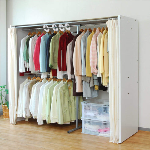 20 Pack Clothing Rack Size Dividers, Round Hangers Label Closet Dividers with Marker Pen for Organization (White)