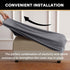 PrinceDeco Stretch Ottoman Cover Ottoman Slipcovers Rectangle for Living Room Foot Stool Stretch Covers to Fit Ottoman