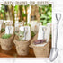 Zhehao 50 Pcs 6.1 Inch Stainless Steel Shovel Spoons, Reusable Dessert Spoon for Ice Cream, Fruit, Coffee, Kitchen