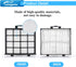 Leadaybetter AZ2002 Vacuum Filter Replacement for Shark Vertex DuoClean PowerFin, 2 HEPA, 4 Foam, 4 Felt Filters