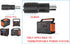 YAODHAOD DC8mm Connector 2pcs, DC7909 Male to DC8020 Female and DC7909 Female to DC8020 Male Adapter for Solar Panel RV