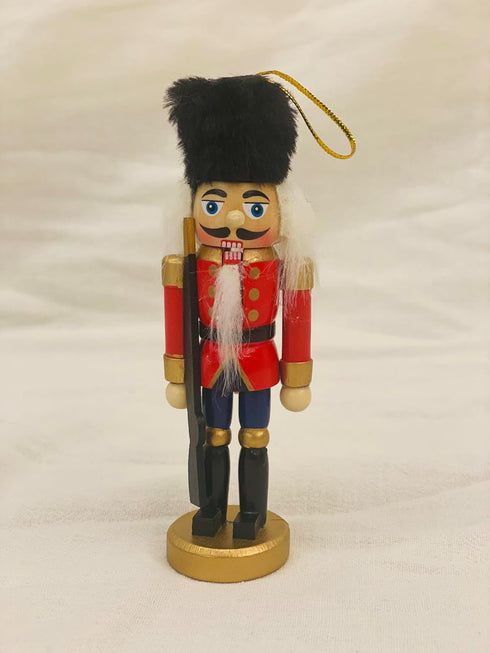 Kurt Adler C6148 4-Piece Wooden Nutcracker Ornament Box Set, 5-Inch