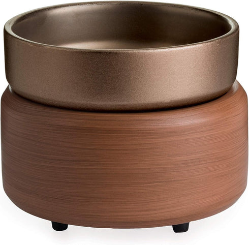 Candle Warmers ETC 2-in-1 Candle and Fragrance Warmer for Warming Scented Candles