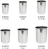 Thunder Group Bain Marie Pot, 4-1/4 Quart, Polished Exterior and Satin Interior