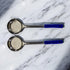 8 Ounce Solid Stainless Steel Portion Control Ladle Spoon for Measuring and Serving, Pack of 2