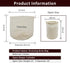 CONIE Extra Large Reusable 20"x24" Brew in a Bag Cheesecloth Straining Bag with Sturdy Draw Strings