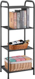 4 MAX Houser Storage Rack with Shelf,Industrial Style Extendable Plant Stand, Standing Shelf Units for Kitchen