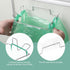 Stainless Steel Trash Bag Holder for Kitchen Cabinets Doors and Cupboards, Under Sink Bag Hanger, Portable Trash can