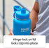 Takeya Sport 40 oz Triple Wall Insulated Stainless Steel Water Bottle with Ice Blocking Spout Lid, Pink Sweep