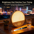 Dimmable Vivilumens Sunrise Alarm Clock with Sound Machine, Gentle Wake-Up Light, Dual Alarms for Heavy Sleepers