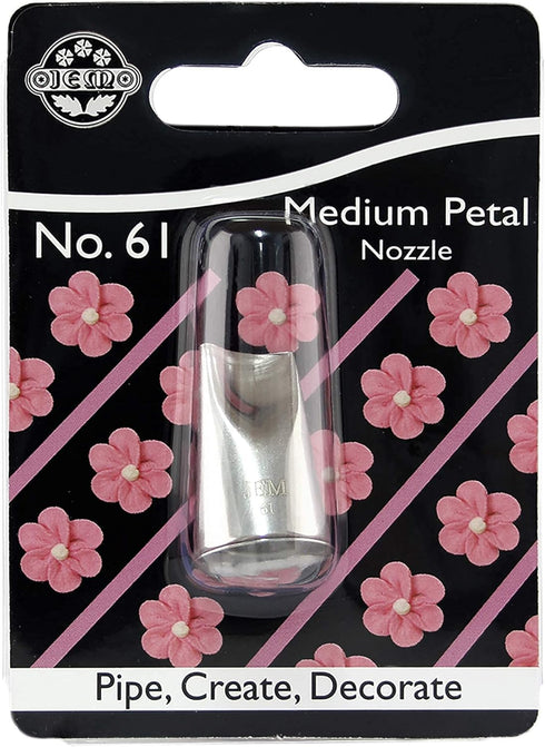 JEM Medium Petal/Ruffle Piping Nozzle, Decorating Tip #61