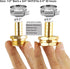 BILAL 3 Set 1/2" Fitting,1/2" 3/4" Garden Hose Repair Connector Kit with Clamps, Fit for Garden Hose Barb x GHT Garden