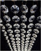 WAZHRMGHG 99FT Clear Acrylic Crystal Garland Strands Hanging Chandelier Bead Chain Ornament