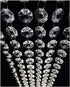 WAZHRMGHG 99FT Clear Acrylic Crystal Garland Strands Hanging Chandelier Bead Chain Ornament