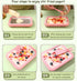 Break The Waves Frozen 2 304 (8.9in*6.9in*1.6in)) Rolled Ice Cream Maker,Parent Child Homemade Instant Yogurt