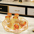 Igtazy Set,Tea Set Vintage Turkish Coffee Pot and Cups Service Including Teapot,Tea Tray and Metal Cups for Wine