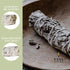 SOUL STICKS 4 Inch 12-Pack Organic California White Sage Smudge Sticks for Home Cleansing, Meditation & Smudging Rituals