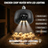 5 Reptiles(2 Pack) Enhon Chicken Coop Heater with LED Lighting, Adjustable Temperature, Timer & Safety Features Ft Long