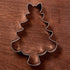 LILIAO Christmas Tree with Bow Cookie Cutter, 3.4 x 4.5 inches, Stainless Steel