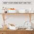 Closet OIAHOMY Cotton Rope Storage Baskets | Decorative Storage Basket for Storage, Home Organizing Bins and Nursery