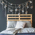 Maitys 60 Pieces Outdoor Cable Clips - Christmas Adhesive Hooks, Cable Management Wire Light Clips for Fairy Light