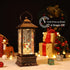8 6-Hour Christmas Snow Globe Lantern Crystal Glitter Lantern Features Songs and Timer Function Ideal for Holiday