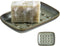 Miamolo Ceramic Soap Dish for Shower, Non-Slip Bar Soap Saver Tray Bar