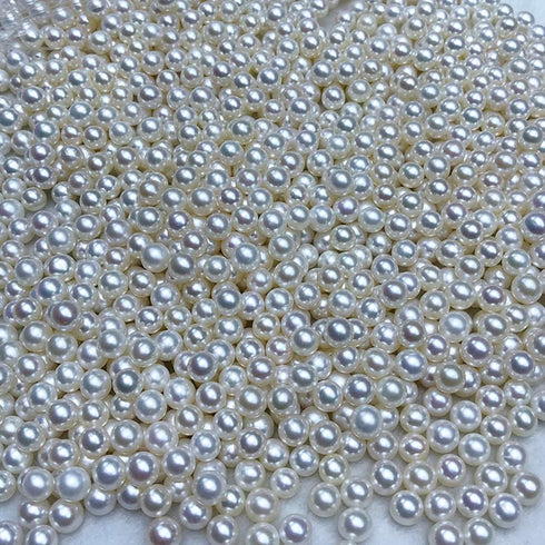 Sooyee Art Faux Pearls 1700-Pcs Loose Beads (8mm, Ivory) 1.1 Lbs for Vase Fillers, Table Scatter, Wedding