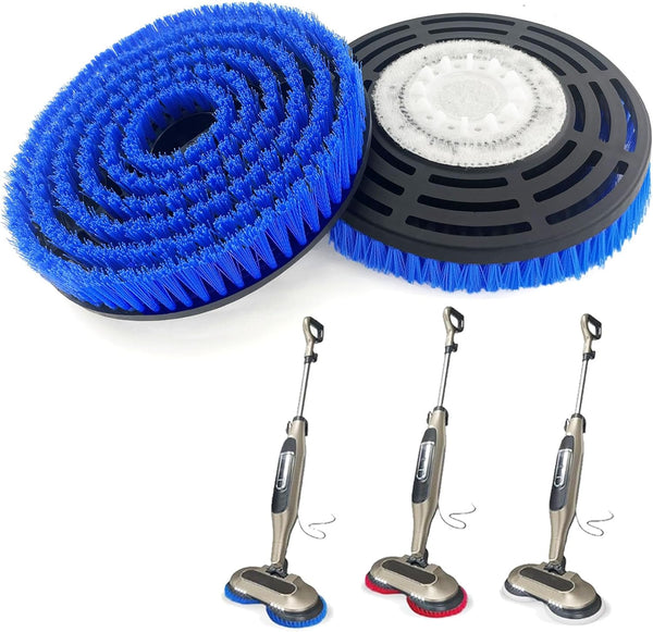 Bvhonwe 2 Pack S8201 Upgraded Replacement Steam Mop Brush Heads for Shark S8201