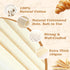 5PCS 18.8x14 Inch Cotton Tea Towels for Baking Sourdough, Reusable Bread Proofing Cloth, Flour Sack Towels for Dough