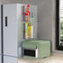 MaraFansie 2 Pack Plastic Lid Organizers - Inside Cabinet for Kitchen, No Drill Wall Mount Holders for Tupperware Lids