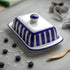 Countertop, City to Cottage Large Butter Dish with Lid for Ceramic Butter Keeper, Butter Container with Knob Handle