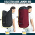 Large Laundry Bag 115L with 4 Pockets, Shoulder Straps, Heavy Duty, Travel Laundry Bag XXL, College Laundry Bag for