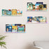 4 Pack 15" Dezzer Acrylic Shelves for Wall, Acrylic Floating Shelves for Bathroom Bedroom, Invisible Bookshelf Wall